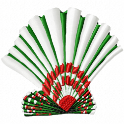 Seashell Embroidery Design 1 Seashell Embroidery Design 1